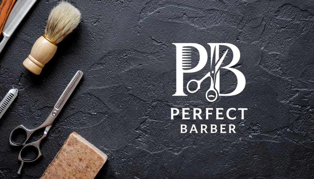 Perfect Barber business card front 2